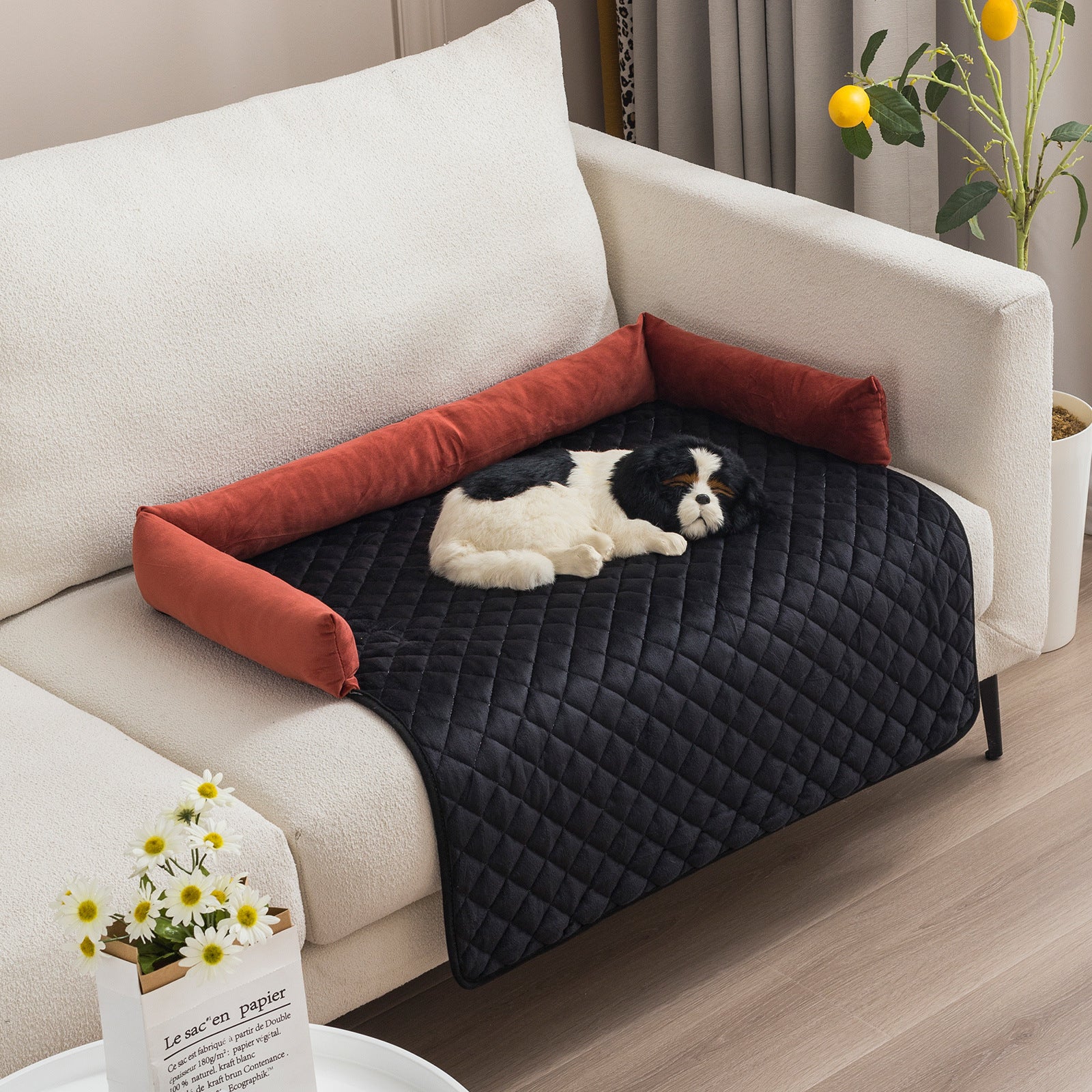 Plush Dog Sofa Bed