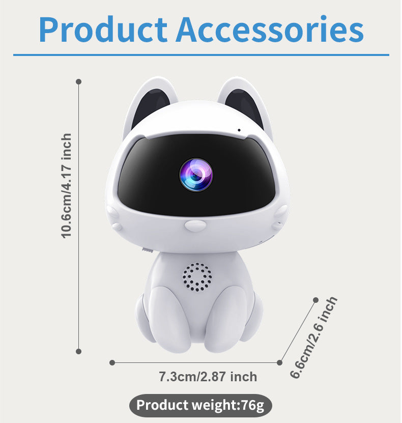 Cute Cat - V380 Pet Surveillance Camera