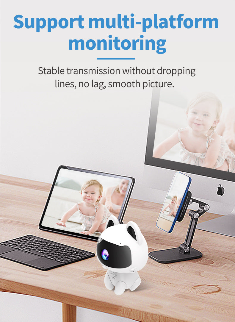 Cute Cat - V380 Pet Surveillance Camera