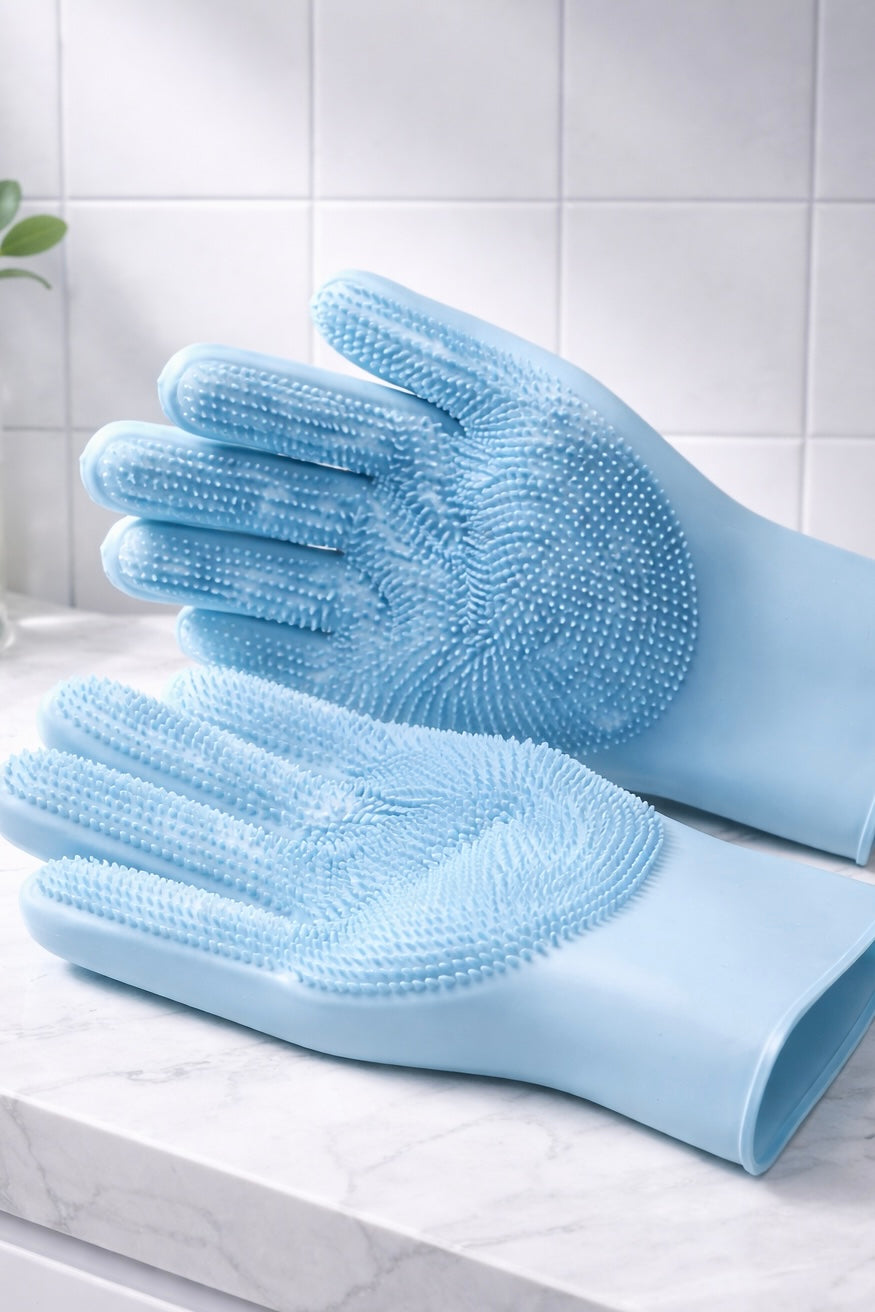 Silicone Pet Grooming Gloves