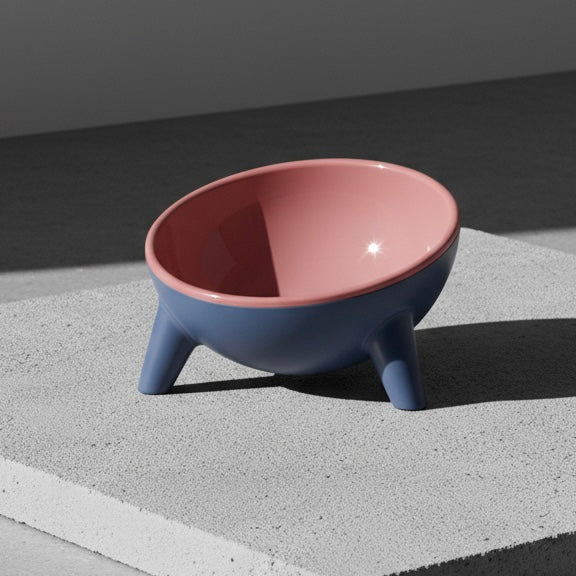 Elevated Pet Feeding Bowl with Stand