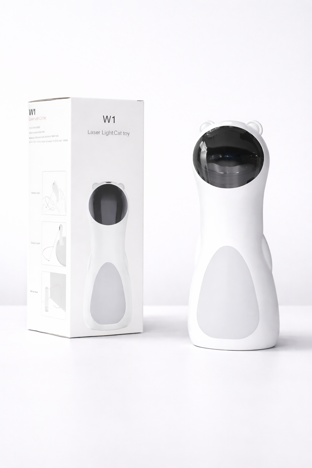 Automatic Laser Cat Toy Bear Laser Cat Toy LED Red Laser Cat Cat Toy