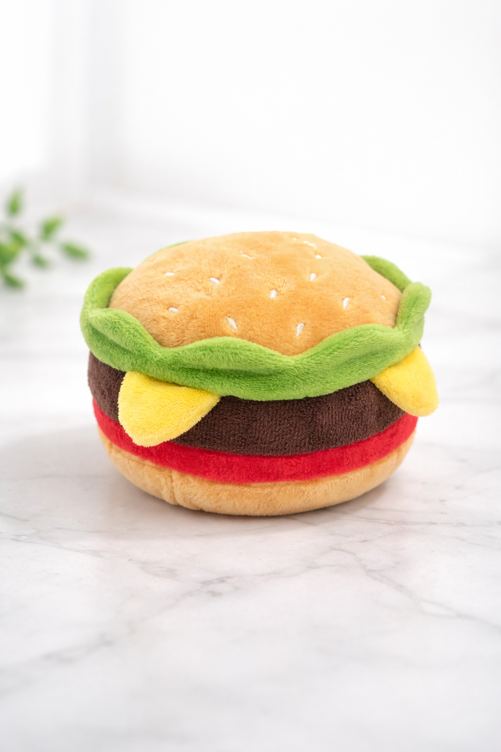 Plush Food Shaped Pet Toys (With Sound)
