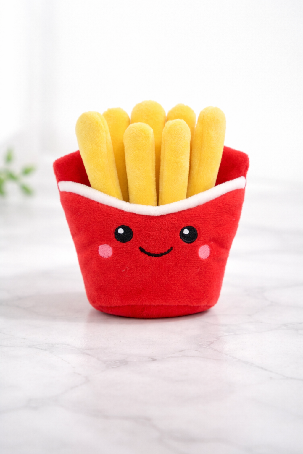 Plush Food Shaped Pet Toys (With Sound)