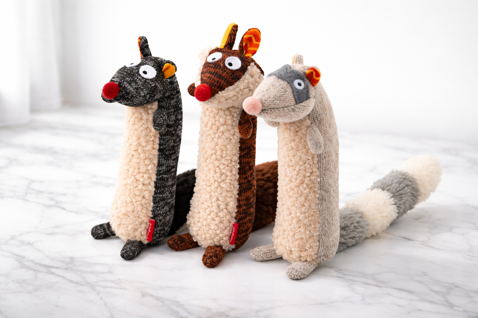 Plush Animal Shape Toy (With Sound)