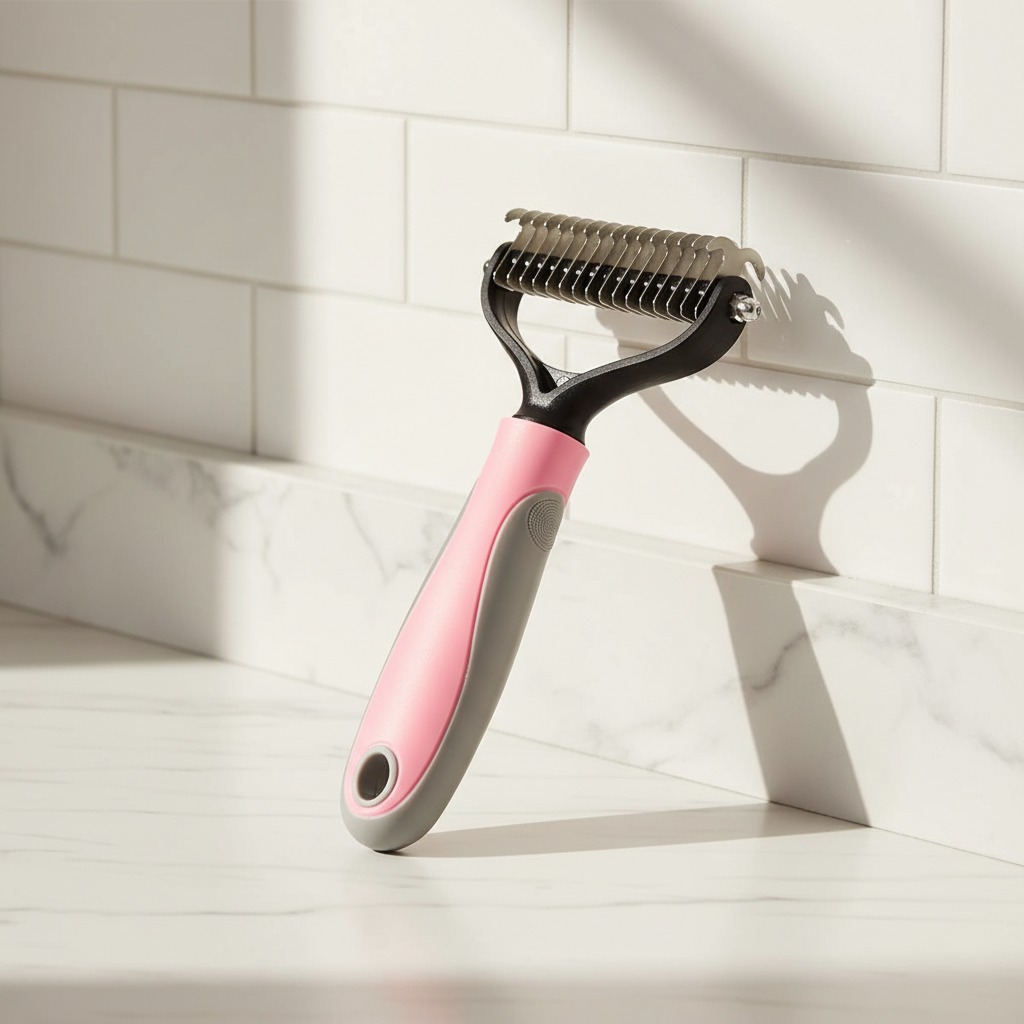 Double-Sided Pet Grooming Brush