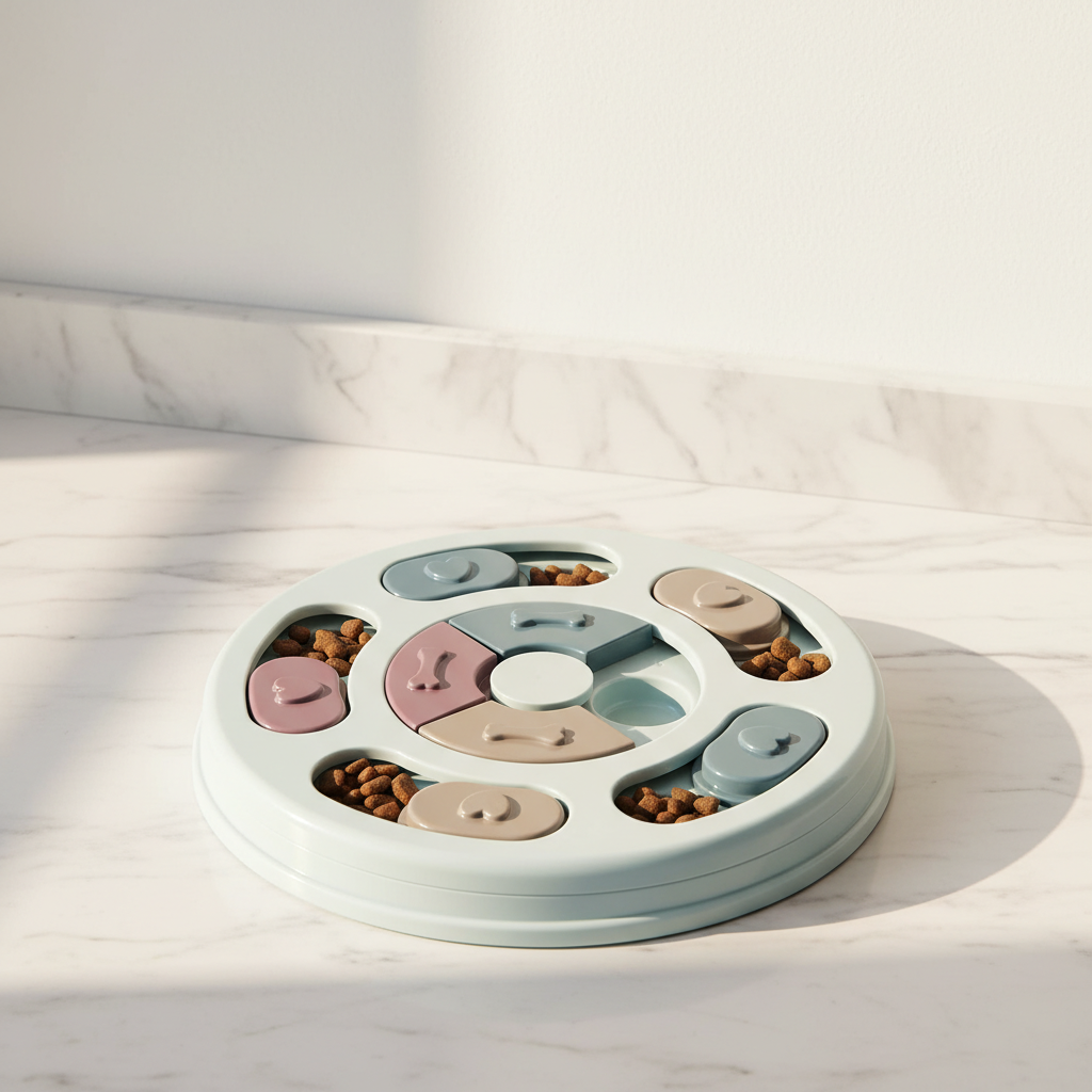 Interactive Dog Puzzle Feeding Bowl