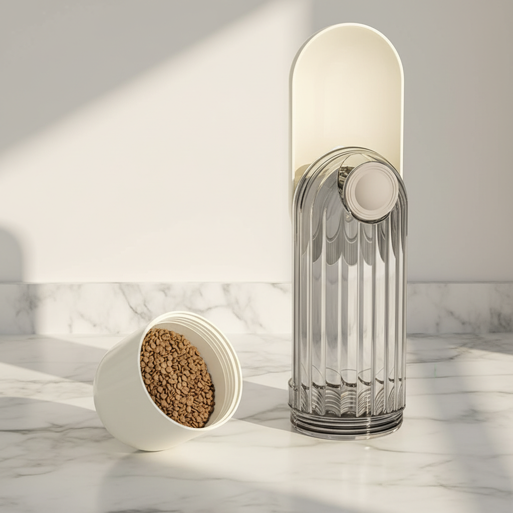 2-in-1 Portable Pet Water Bottle