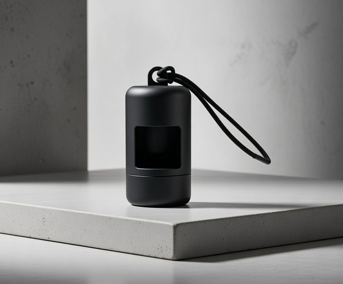 Portable Compact Pet Waste Bag Carrier