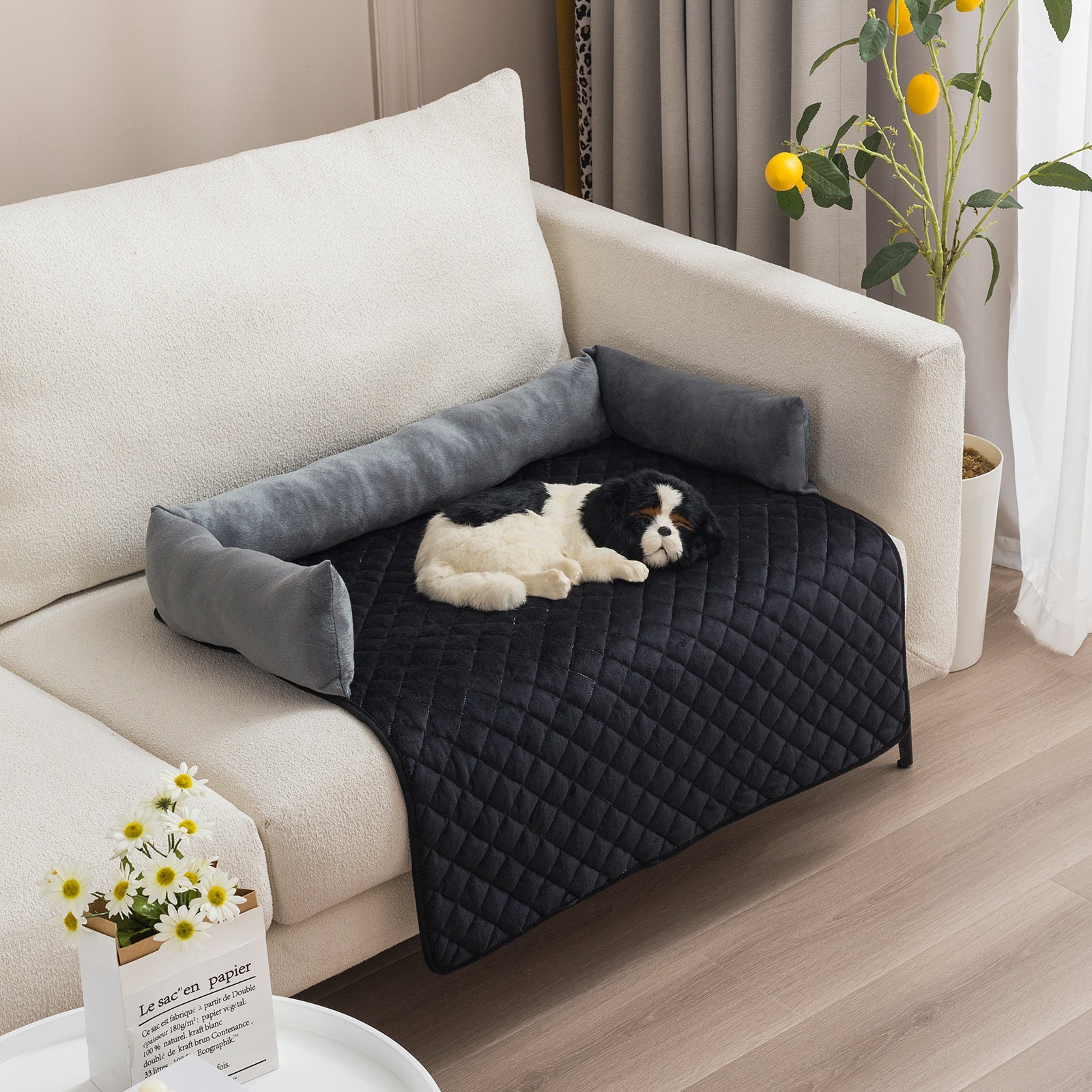 Plush Dog Sofa Bed