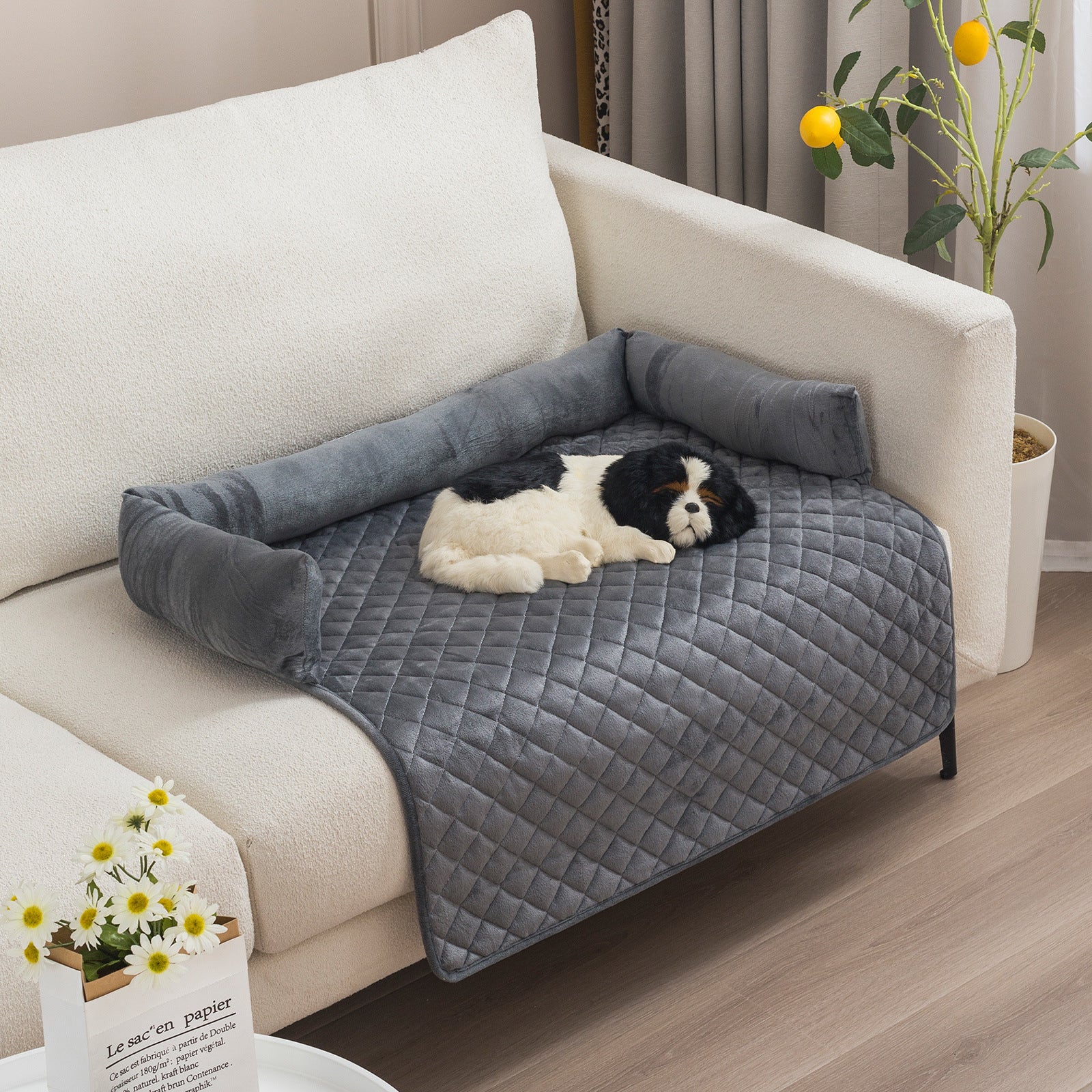 Plush Dog Sofa Bed